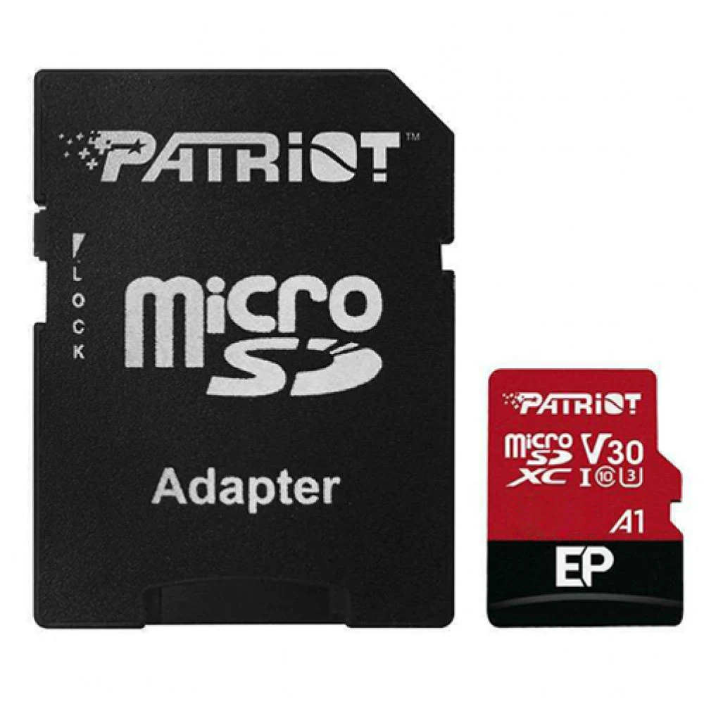MemoryCard microSDXC 512GB, Patriot PEF512GEP31MCX, Class 10, UHS-I, U3, +adapter SD