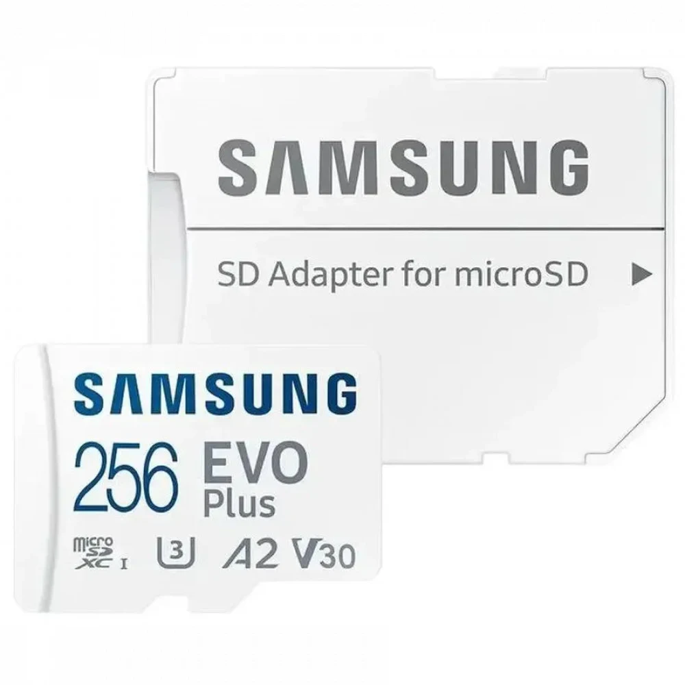 Флеш карта microSDXC 256GB Samsung MB-MC256SA EVO Plus + adapter
