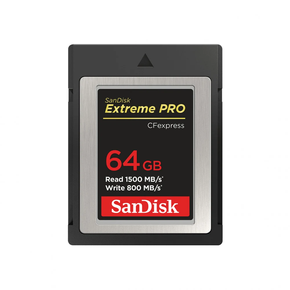 Флеш-накопитель Sandisk Карта памяти SanDisk Extreme PRO CFexpress Type B SDCFE-064G-GN4NN 1500MB/s R, 800MB/s W