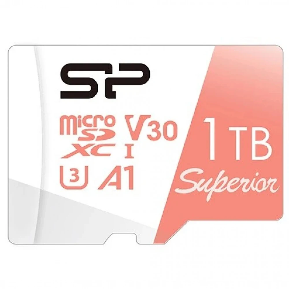 Флеш карта microSDXC 1TB Silicon Power SP001TBSTXDV3V20 Superior V30 A1 + adapter