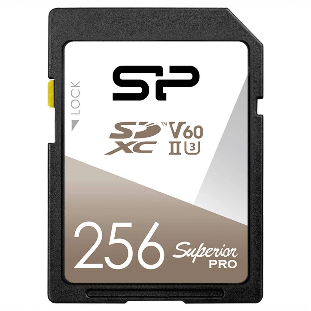Флеш карта SDXC 256GB Silicon Power SP256GBSDXJV6V10 Superior w/o adapter
