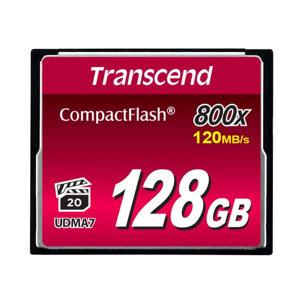Карта памяти Transcend 128GB Compact Flash 800x [TS128GCF800]