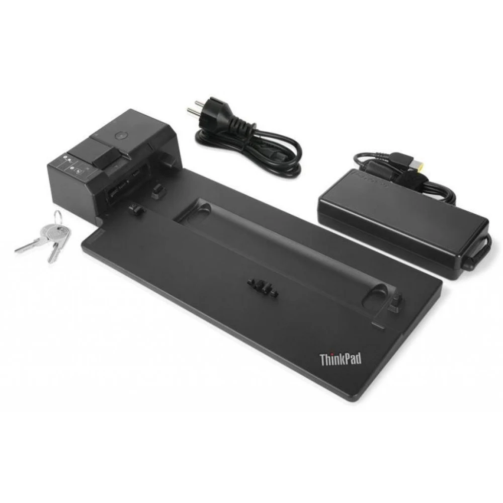 ThinkPad Ultra Docking Station 135W, 4xUSB3.1, 2xUSB-C, Eth, 2xDP, 1xHDMI, 1xVGA, 1xCombo Audio Port, DC-IN, Kensington slot, Key lock for L480/ L580/ P52s/ T480/ T480s/ T580/ X280/ X1 Carbon (6G)