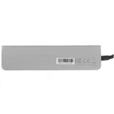 SATECHI 7-in-1 USB-C Slim Multiport Adapter with Ethernet (Space Grey)