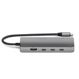 SATECHI USB-C MultiPort Adapter 8K with Ethernet V3 - Space Gray