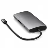 SATECHI USB-C MultiPort Adapter 8K with Ethernet V3 - Space Gray