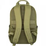 The Laser backpack for 15.6" laptops and 16" MacBooks, made from water-resistant resin-coated fabric obtained from recycled plastic, features a compact design and excellent pocket organization.