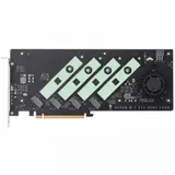 Карта расширения ASUS Hyper M.2 x16 Gen5 Card, 4xNVMe, M.2 (2242/2260/2280/22110).