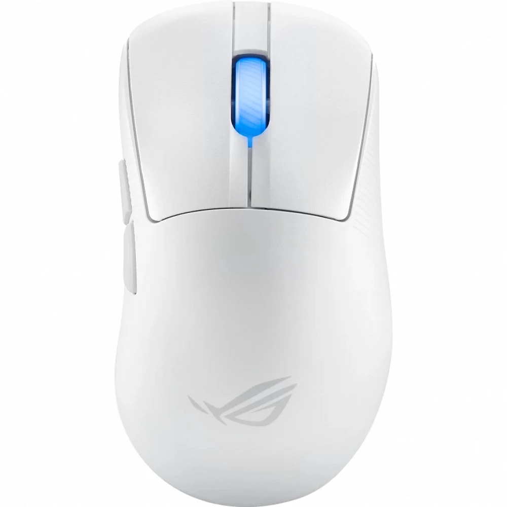 Мышь Asus P714 ROG Keris II WL Ace, White, Wireless,Gaming,Optical,42000dpi,BT 5.1,2.4GHz,Li-Ion,USB