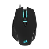 Mouse Corsair, M65 RGB Elite, Optical, 18000 dpi, 8 button, 1.8m cable, USB, [CH-9309011-EU], black