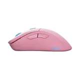 Компьютерная мышь, Glorious, Model D PRO, GLO-MS-PDW-FLA-FORGE, Игровая, Оптическая, Беспроводная, Glorious BAMF Sensor, 19000 DPI, 400 IPS, 50G, 1000 Hz, 6 кнопок, Длина провода 2м, Forge Розовый