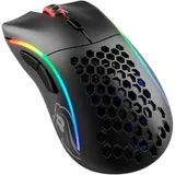 Компьютерная мышь, Glorious, Model D Wireless, GLO-MS-DW-MB, Игровая, Оптическая, Беспроводная, Glorious BAMF Sensor, 19000 DPI, 400 IPS, 50G, 1000 Hz, RGB, 6 кнопок, Длина провода 2м, Матовый черны