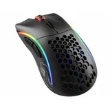 Компьютерная мышь, Glorious, Model D- Wireless, GLO-MS-DMW-MB, Игровая, Оптическая, Беспроводная, Glorious BAMF Sensor, 19000 DPI, 400 IPS, 50G, 1000 Hz, RGB, 6 кнопок, Длина провода 2м, Матовый чер