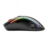 Компьютерная мышь, Glorious, Model D- Wireless, GLO-MS-DMW-MB, Игровая, Оптическая, Беспроводная, Glorious BAMF Sensor, 19000 DPI, 400 IPS, 50G, 1000 Hz, RGB, 6 кнопок, Длина провода 2м, Матовый чер