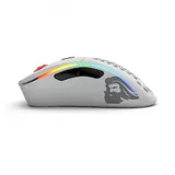 Компьютерная мышь, Glorious, Model D- Wireless, GLO-MS-DMW-MW, Игровая, Оптическая, Беспроводная, Glorious BAMF Sensor, 19000 DPI, 400 IPS, 50G, 1000 Hz, RGB, 6 кнопок, Длина провода 2м, Матовый бел