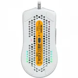 Компьютерная мышь, Glorious, Model O 2, GLO-MS-OV2-MW, Игровая, Оптическая, Проводная, Glorious BAMF 2.0 Sensor, 26000 DPI, 650 IPS, 50G, 1000 Hz, RGB, 6 кнопок, Длина провода 2м, Матовый белый