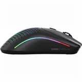 Компьютерная мышь, Glorious, Model O 2 Wireless, GLO-MS-OWV2-MB, Игровая, Оптическая, Беспроводная, 2.4 Ghz, Bluetooth 5.2 LE, Glorious BAMF 2.0 Sensor, 26000 DPI, 650 IPS, 50G, 1000 Hz, RGB, 6 кноп