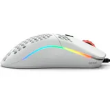 Компьютерная мышь, Glorious, Model O, GO-WHITE, Игровая, Оптическая, Проводная, Pixart PMW-3360 Sensor, 12000 DPI, 250+ IPS, 50G, 1000 Hz, RGB, 6 кнопок, Длина провода 2м, Матовый белый