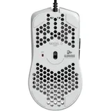Компьютерная мышь, Glorious, Model O, GO-WHITE, Игровая, Оптическая, Проводная, Pixart PMW-3360 Sensor, 12000 DPI, 250+ IPS, 50G, 1000 Hz, RGB, 6 кнопок, Длина провода 2м, Матовый белый