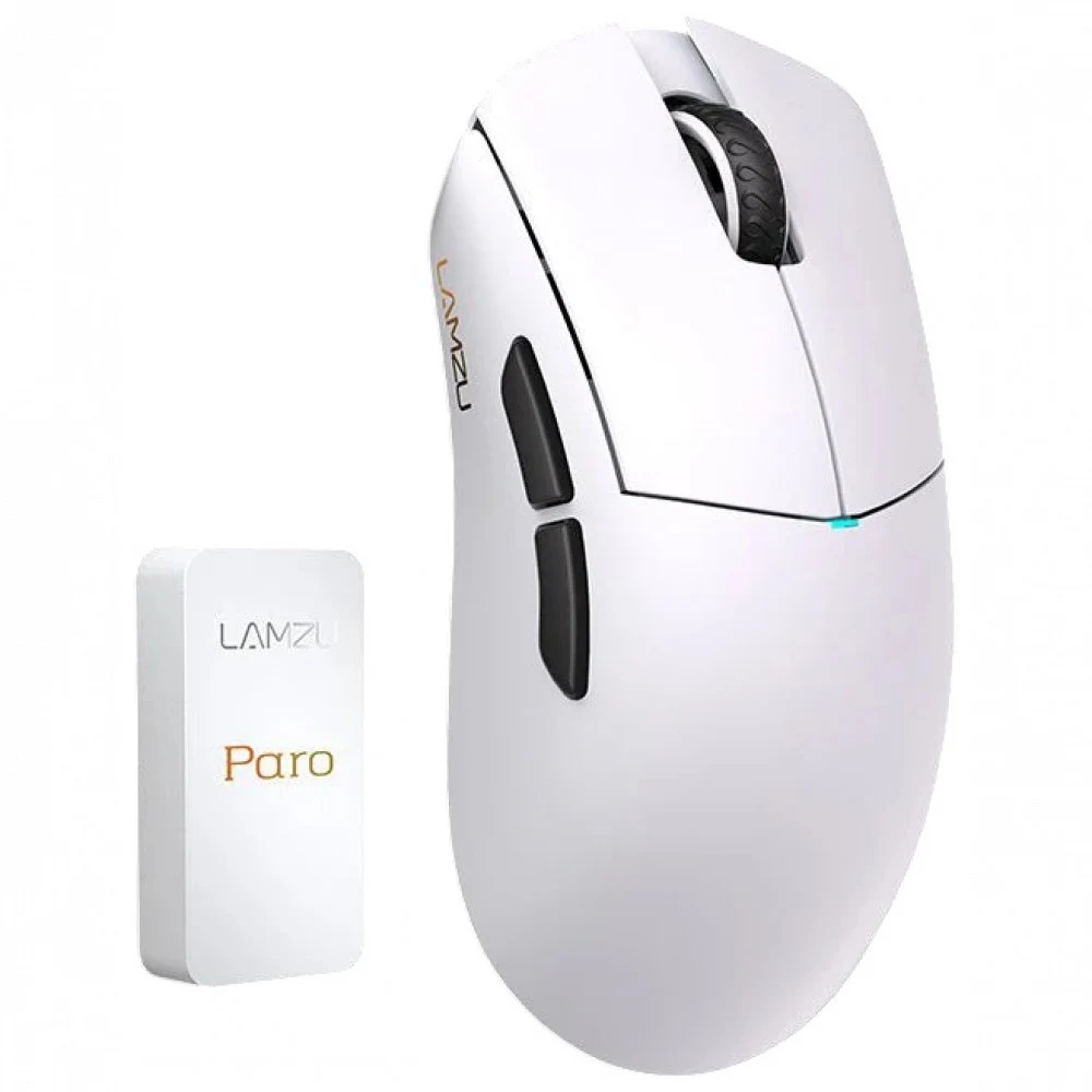 LAMZU PARO AURORA Mouse, WHITE