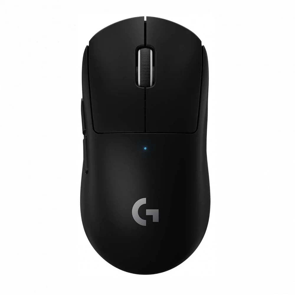 Мышь игровая Logitech PRO X Superlight Black черная, беспроводная Lightspeed, cенсор Hero 25K 100-25600dpi, 6 кнопок, облегченная 63гр, USB кабель 1,8м, под обе руки