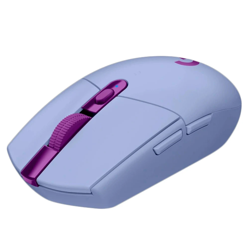 Мышь Logitech G305 Lightspeed Wireless,12000dpi, 1000Hz, 1xAA, USB receiver, 5 buttons, 99 g,Фиолет 910-006022