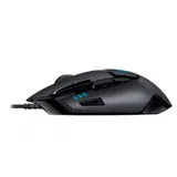 Мышь игровая Logitech G402 Hyperion Fury [910-004067] черная, лазерная, 4000dpi, USB, 2м, 8 кнопок, подсветка, под правую руку, (051768)