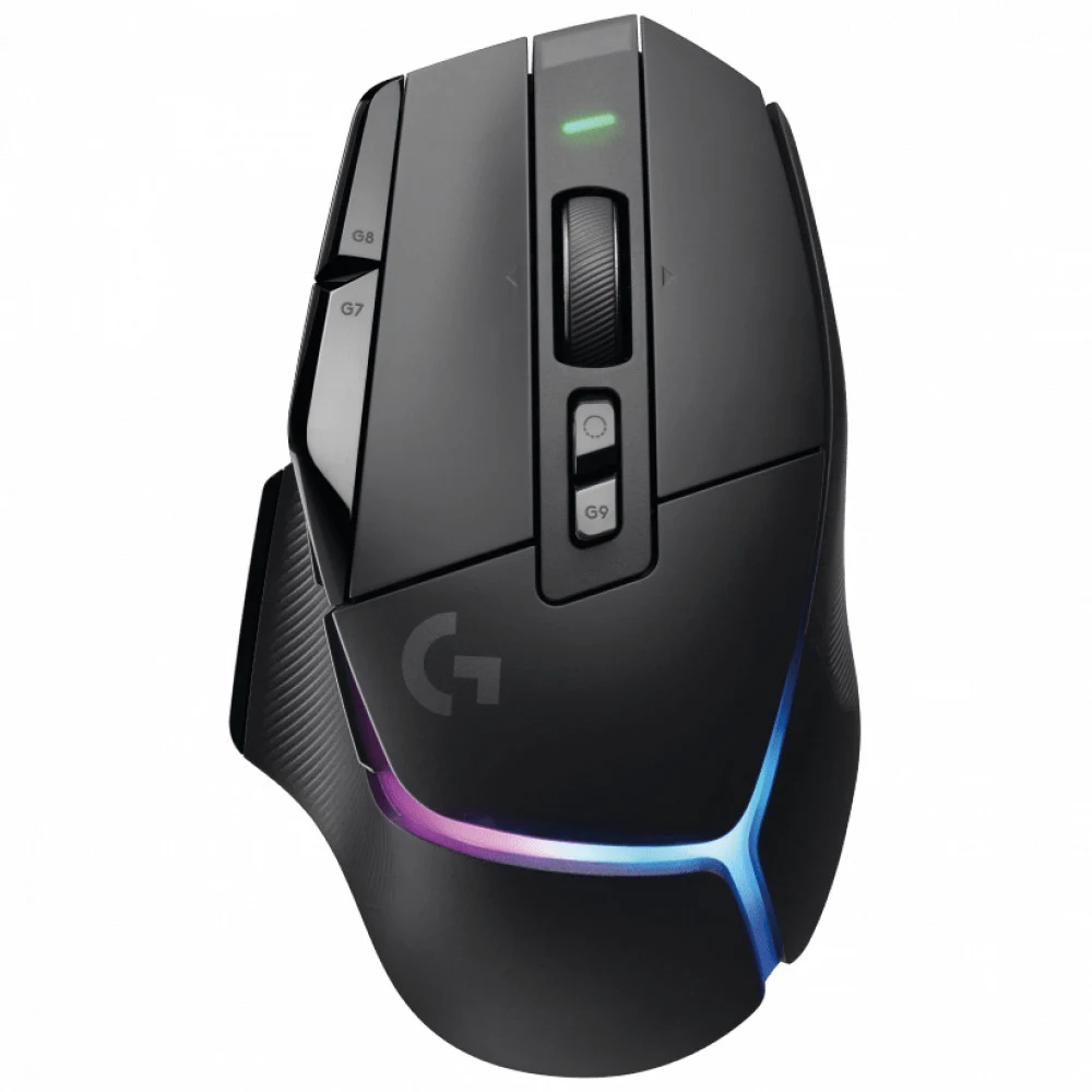 Мышь Logitech G502 X Plus Wireless, 25600dpi, USB receiver, 10 buttons, 109 g, Черный 910-006162