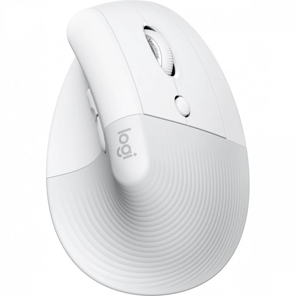 Мышь беспроводная Logitech LIFT PALE GREY (400-4000 dpi, Bluetooth, USB-ресивер Logi Bolt®, 4 настраиваемые кнопки)