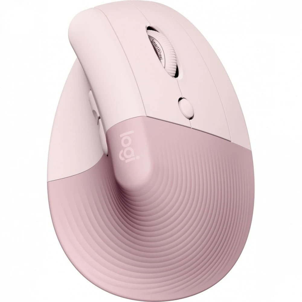 Мышь беспроводная Logitech LIFT ROSE (400-4000 dpi, Bluetooth, USB-ресивер Logi Bolt®, 4 настраиваемые кнопки)