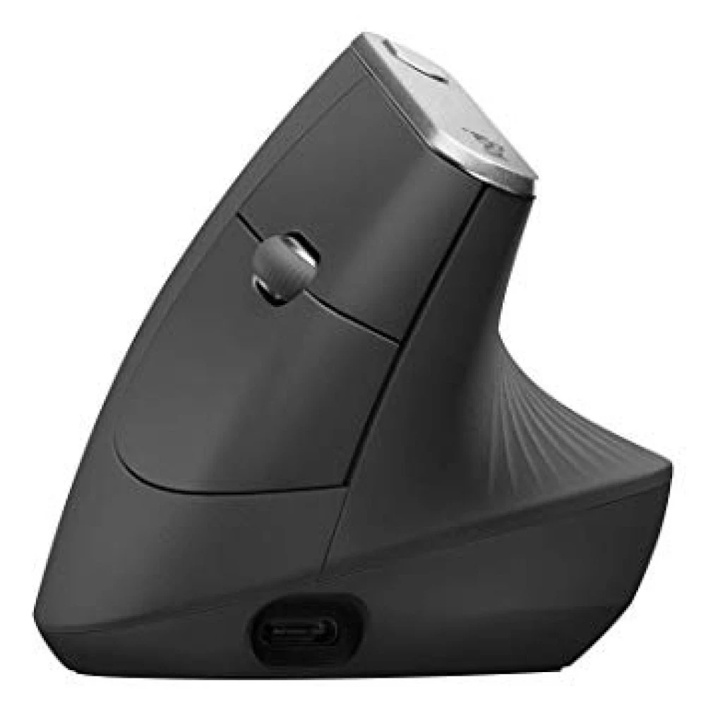 Мышь беспроводная Logitech MX Vertical (400-4000 dpi, Bluetooth, 2.4 GHz/USB-ресивер (Logitech Unifying®), 4 настраиваемые кнопки, перезаряжаемая литий-полимерная батарея (240 мА·ч)), (M/N: M-R0074