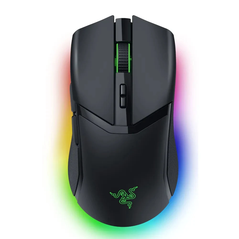 Компьютерная мышь, Razer ,Cobra Pro, RZ01-04660100-R3G1, Игровая, Оптическая, до 20 000dpi, 8 кнопок, Razer Chroma™ RGB подсветка с реальными 16,8 млн настраиваемыми цветами, беспроводная, USB, 82 г