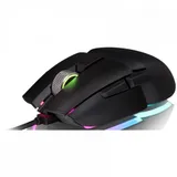 Компьютерная мышь, Thermaltake, Argent M5 RGB, GMO-TMF-WDOOBK-01, Игровая, Оптическая 16000dpi, 8 кнопок, Подсветка RGB настраиваемая 16.8 млн цветов, Проводная, USB, Чёрная