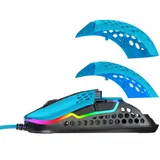 Мышь игровая/Gaming mouse Xtrfy M42 RGB USB Miami Blue