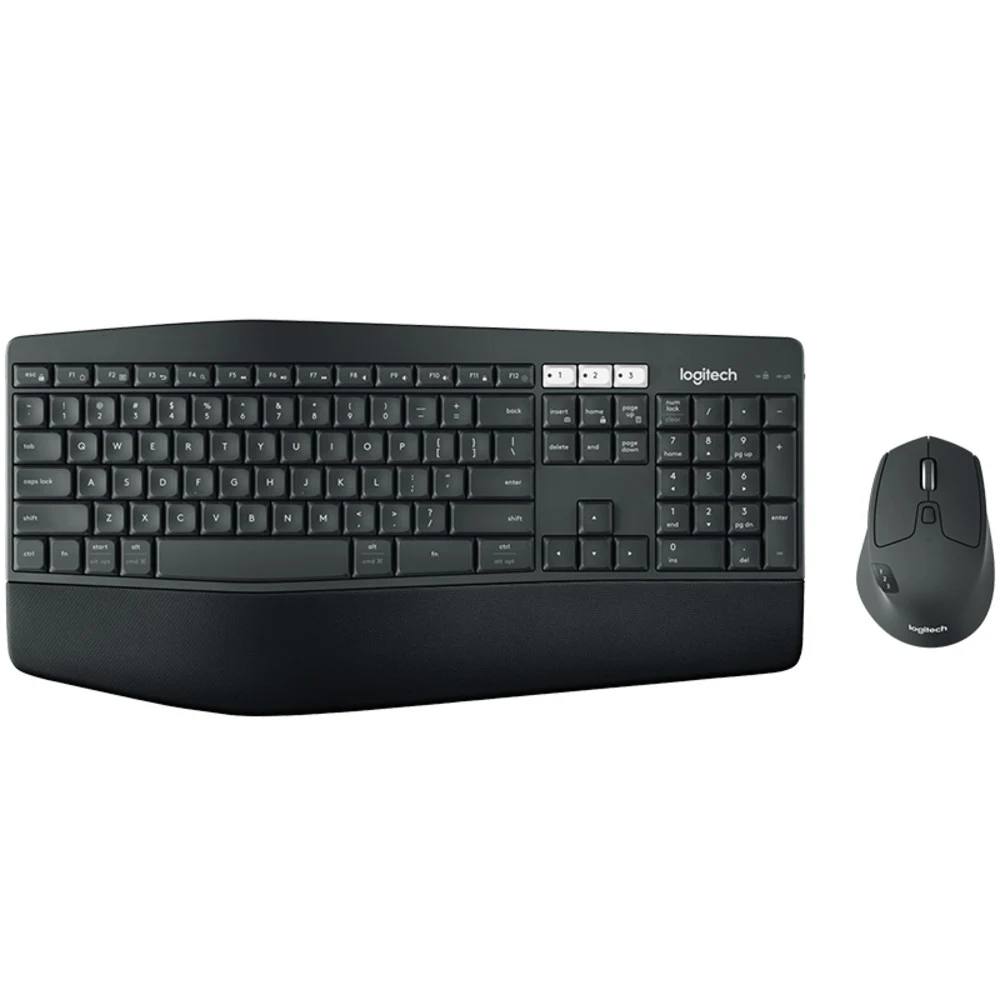 Комплект клавиатура и мышь Logitech MK850 Performance |920-008232| клавиатура черная, мультимедийная, |920-008232| 107 клавиш, мышь черная, оптическая, 8 кнопок, 2.4GHz, USB-ресивер (066939)
