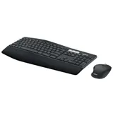 Комплект беспроводной Logitech MK850 Performance [920-008232] клавиатура черная, мультимедийная, 107 клавиш, мышь черная, оптическая, 8 кнопок, 2.4GHz, USB-ресивер (066939)