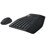 Комплект беспроводной Logitech MK850 Performance [920-008232] клавиатура черная, мультимедийная, 107 клавиш, мышь черная, оптическая, 8 кнопок, 2.4GHz, USB-ресивер (066939)