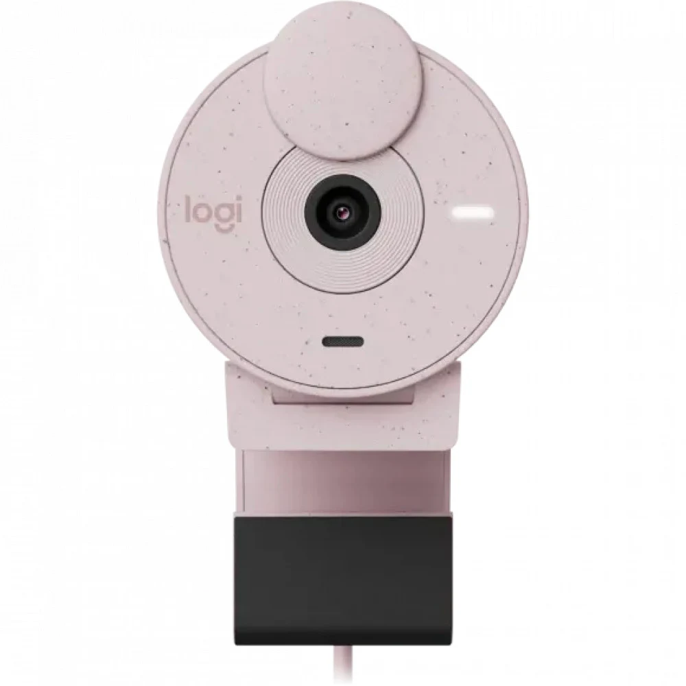 Web-камера Logitech Brio 300 Full HD, 2Мп, 1920x1080/30, фиксир.фокус, USB Type-C, микрофон, Rose