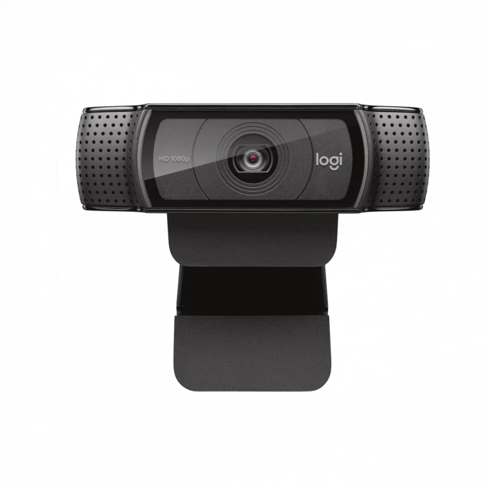 Веб-камера Logitech C920 HD Pro Webcam (Full HD 1080p/30fps, автофокус, угол обзора 78°, стереомикрофон, кабель 1.5м) (арт. 960-000998, M/N: VU0062)