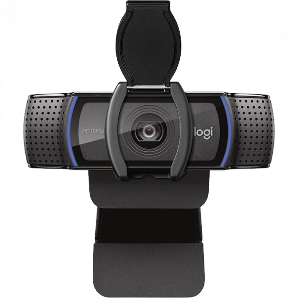 Web-камера Logitech HD Pro WebCam C920e, 3Mp, FULL HD 1920х1080/30, автофокус, USB, микрофон х2