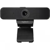 Веб-камера Logitech C925e бизнес-класс, черная, 2Mp, FHD 1080p@30fps, автофокус, угол обзора 78°, zoom 1.2x, сжатие H.264, складная подставка, встроенная шторка, USB2.0, кабель 1.8м