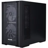 Компьютерный корпус, 1STPLAYER, AU6-BK, AU6-BK-2FA7-14-2FA7R-1FA7, M-ATX / ITX, 1*3.5"/2*2.5", Вентилятор 4*14 / 1*12см, Высота кулера до 170 мм, Длина VGA до 390 мм, 457x215x407 мм, Без Б/П, Черный