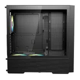 Компьютерный корпус, 1STPLAYER, AU7-BK, AU7-BK-2FA7-14-2FA7R-1FA7, ATX / M-ATX / ITX, 1*3.5"/2*2.5", Вентилятор 4*14см, Высота кулера до 170 мм, Длина VGA до 390 мм, 457x215x465 мм, Без Б/П, Черный