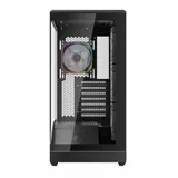 Компьютерный корпус, 1STPLAYER, FIREBASE GM7, GM7-BK-3FN7R-1FN7, ATX / Micro-ATX / Mini-ITX, 1*3.5"/1*2.5", Вентилятор 4*120, Высота кулера до 190 мм, Длина VGA до 400 мм, 483235446 мм, Без Б/П, Чер