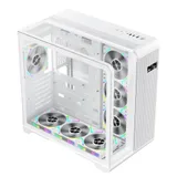 Компьютерный корпус, 1STPLAYER, RT7 WH, RT7-WH-3FC7R-W-1FC7-W, ATX / M-ATX / ITX, 2*3.5"/3*2.5", Кулер 4*12см, Высота кулера до 157 мм, Длина VGA до 400 мм, 443280440 мм, Без Б/П, Белый