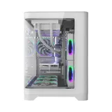 Компьютерный корпус, 1STPLAYER, UV6 WH, UV6-WH-2FC7R-W-1FC7-W, M-ATX / ITX, 2*3.5"/3*2.5", Высота кулера до 157 мм, Длина VGA до 400 мм, 280453377 мм, Без Б/П, Белый