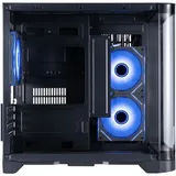 Компьютерный корпус, 1STPLAYER, UV5 BK, UV5-BK-2FC7R-1FC7, M-ATX / ITX, 1*3.5"/2*2.5", Высота кулера до 157 мм, Длина VGA до 330 мм, 280385377 мм, Без Б/П, Черный