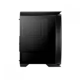 Компьютерный корпус, Aerocool, Aero One Eclipse, ATX/Micro ATX, USB 2*3.0, HD-Audio+Mic, Кулер 4*12см Eclipse, Высота процессорного кулера до 161 мм, Толщина 0,5мм, Без Б/П, Чёрный