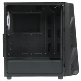 Kорпус Aerocool Gladiator Duo-G-BK-v1,ATX/Micro ATX,USB 2*3.0,HD-Audio+Mic, Кулер 3*12см ARGB,Без Б/П, Чёрный