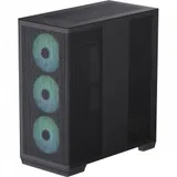 Компьютерный корпус, Aerocool, APNX C1 BK (C1-BK-v1), ATX/Micro ATX, USB 1*Type C/2*3.0 , HD-Audio+Mic, Кулер 3*14см/1*12 см, Высота процессорного кулера до 166 мм, Длина VGA до 395мм, 3*3.5"/3*2.5"